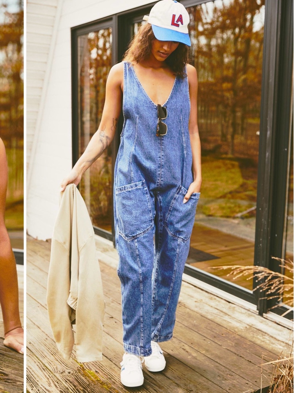 NWT Free People We The Free High Roller Jumpsuit Large.